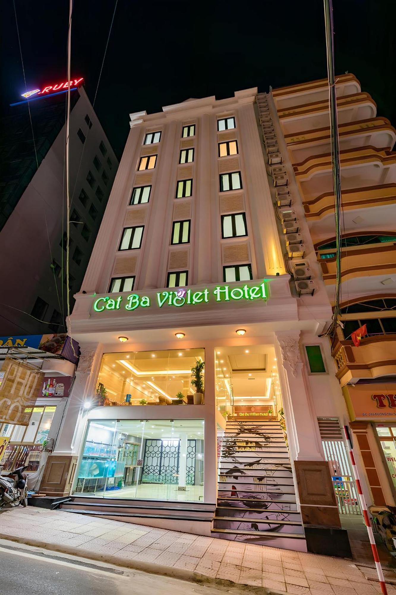 Cat Ba Violet Hotel Chan Chau Extérieur photo